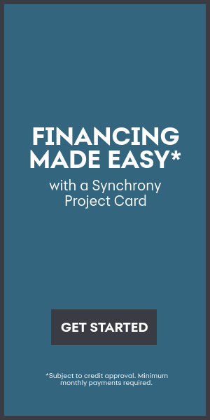 Financing Made Easy with a Synchrony Project Card